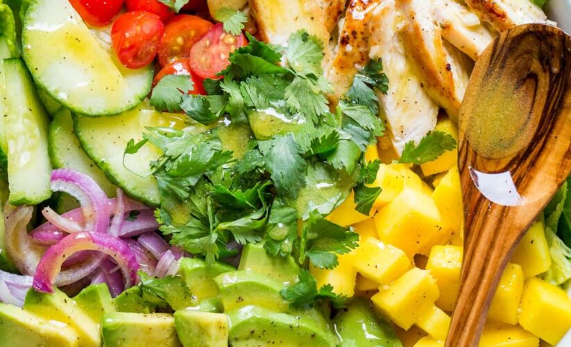 Chicken Salad With Mango